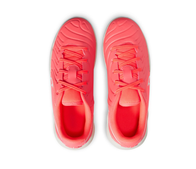 Nike Jr Tiempo Legend 10 Academy IC Indoor Shoes - Hot Lava/White