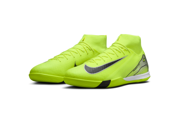 Nike Zoom Mercurial Superfly 10 Academy IC Mad Voltage Indoor Soccer Shoes- Volt/Black
