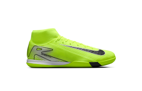 Nike Zoom Mercurial Superfly 10 Academy IC Indoor Mad Voltage Soccer Cleats - Volt/Black