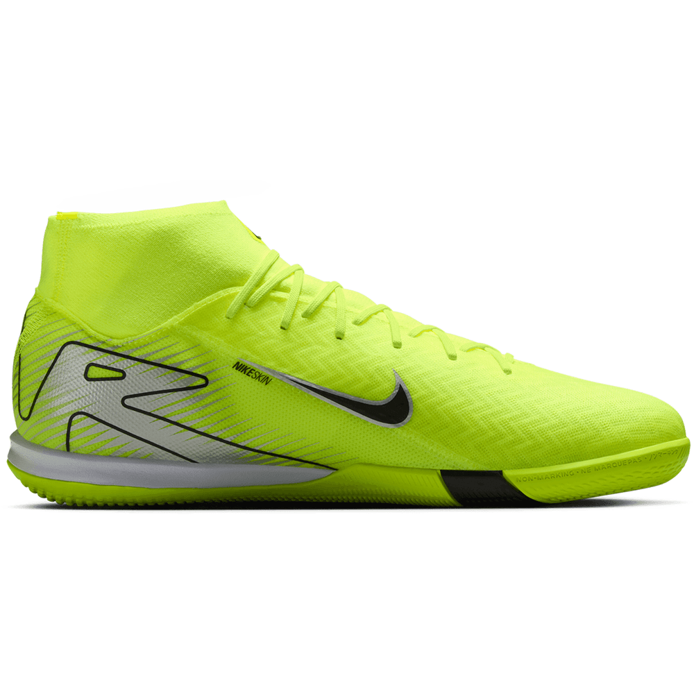 Nike Zoom Mercurial Superfly 10 Academy IC Indoor Mad Voltage Soccer Cleats - Volt/Black