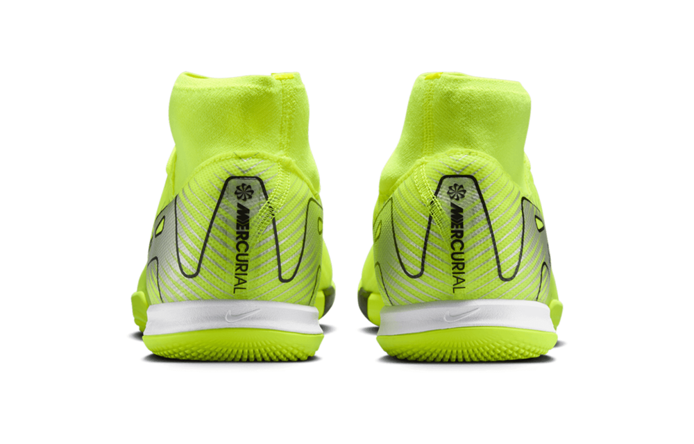 Nike Zoom Mercurial Superfly 10 Academy IC Indoor Mad Voltage Soccer Cleats - Volt/Black