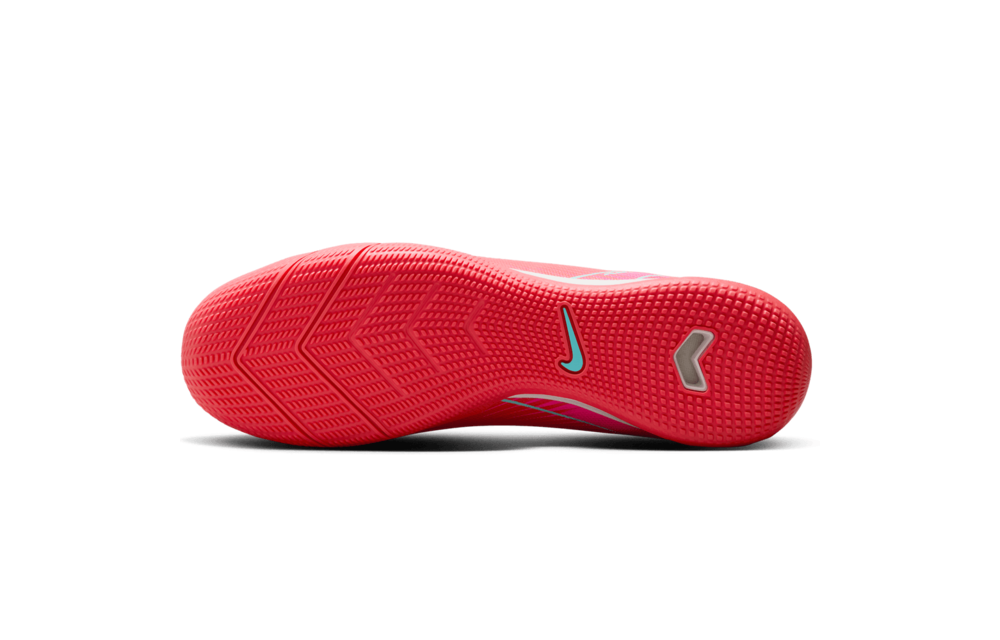 Nike Zoom Mercurial Superfly 10 Academy IC Indoor Mad Energy Soccer Cleats - Ember Glow/Aurora Green