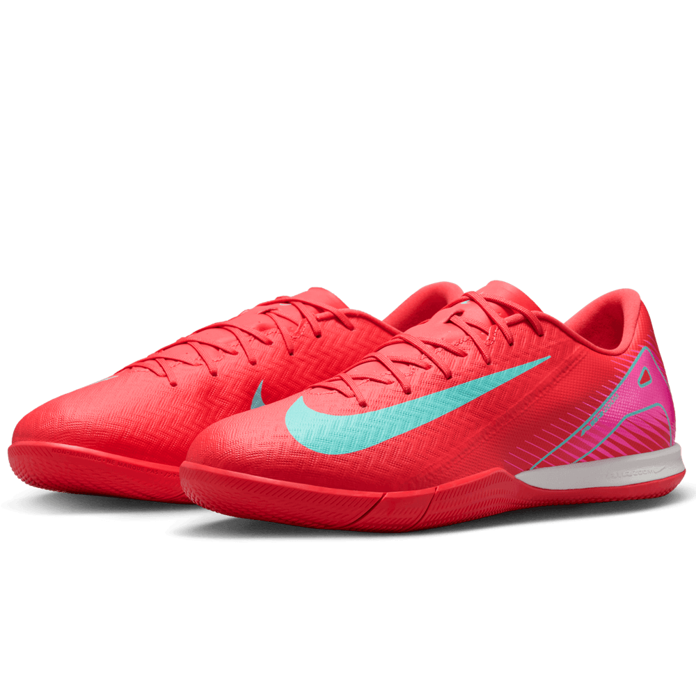 Nike Zoom Mercurial Vapor 16 Mad Energy Academy IC Indoor - Ember Glow/Aurora Green