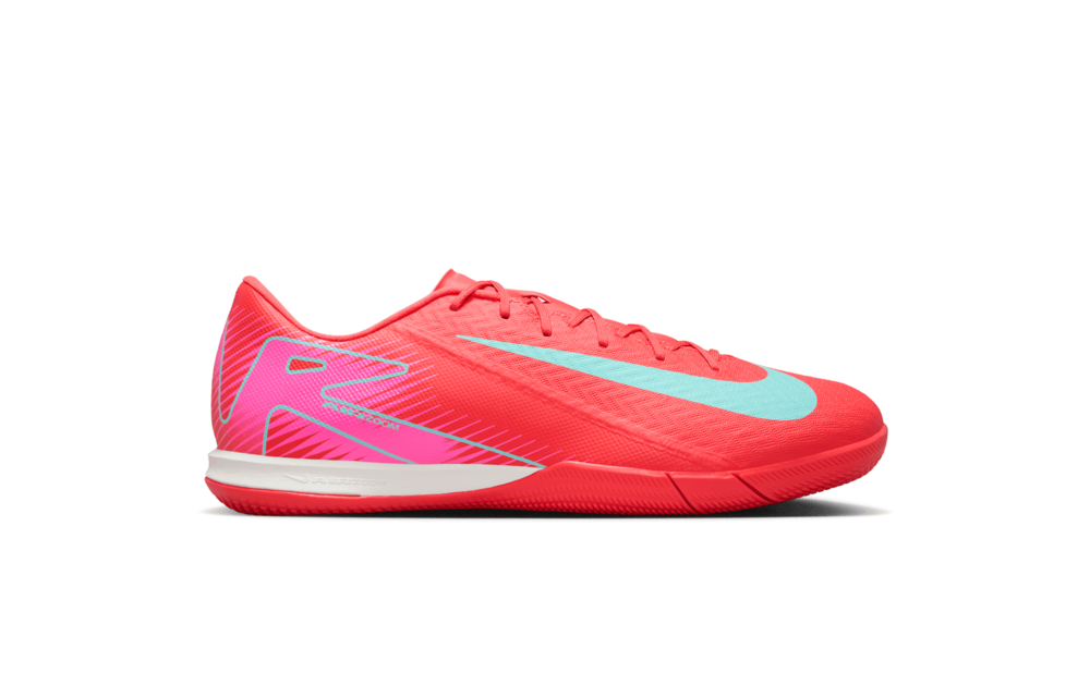Nike Zoom Mercurial Vapor 16 Mad Energy Academy IC Indoor - Ember Glow/Aurora Green