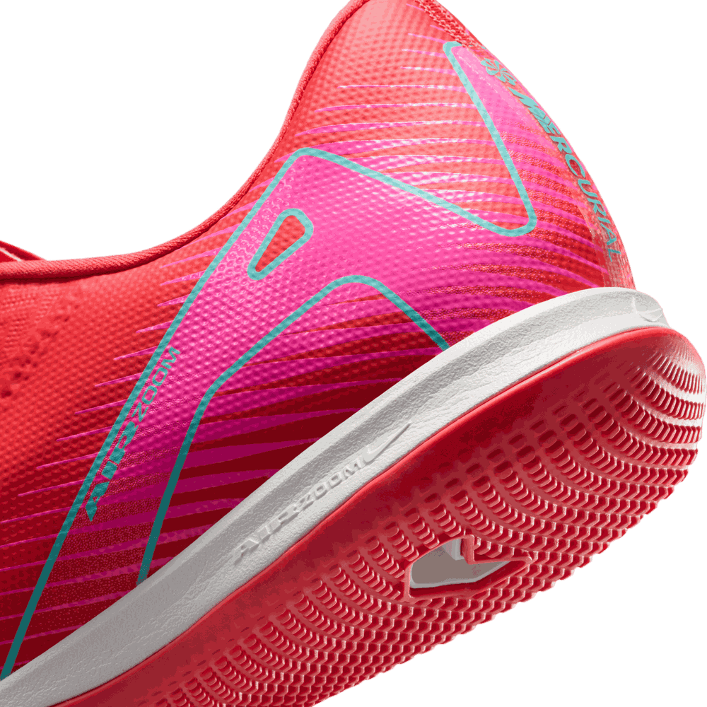 Nike Zoom Mercurial Vapor 16 Mad Energy Academy IC Indoor - Ember Glow/Aurora Green