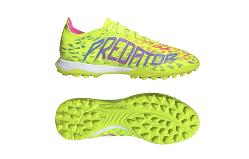 adidas Predator League TF Turf -Lucid Lemon/Blue Fusion/Lucid Pink