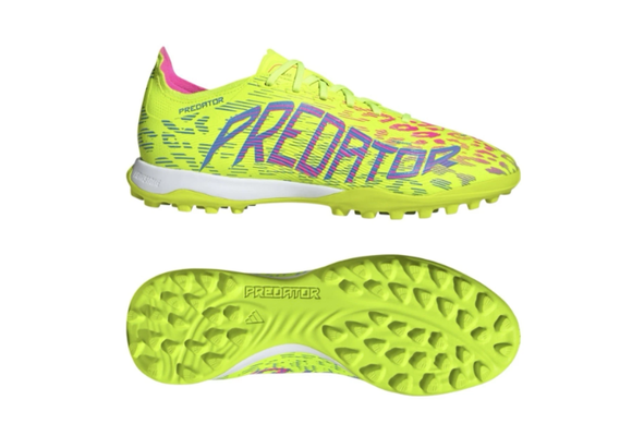 adidas Predator League TF Turf -Lucid Lemon/Blue Fusion/Lucid Pink