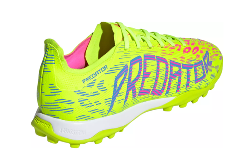 adidas Predator League TF Turf -Lucid Lemon/Blue Fusion/Lucid Pink