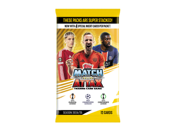 Topps 2024 -25 Match Attax UEFA Club Champions League Trading Cards - Single Pack