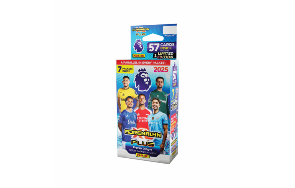 Panini 2024 -25 Premier League Adrenalyn XL Plus Cards Blaster Box - 7 Packs ( 56 Cards)