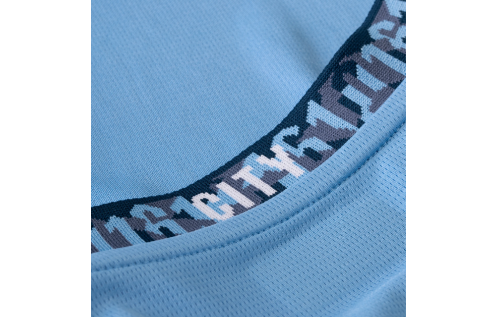 Puma Manchester City 2024 -25 Long Sleeve Home Jersey - Light Blue/Marine Blue