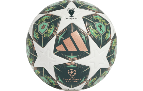adidas UCL Champions League 2024 - 25 Munich Finale PRO Ball - White/Shadow Green/Solar Slime