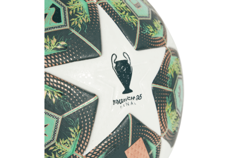 adidas UCL Champions League 2024 - 25 Munich Finale PRO Ball - White/Shadow Green/Solar Slime