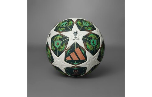 adidas UCL Champions League 2024 - 25 Munich Finale PRO Ball - White/Shadow Green/Solar Slime