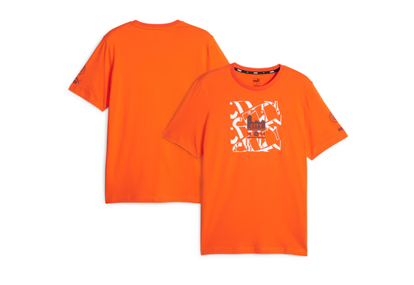 Puma Manchester CIty 2024 ftblCore Soccer Shirt- Hyper Orange