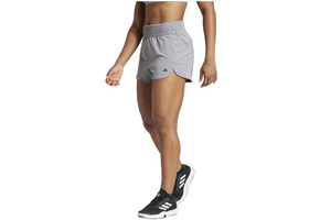 adidas Womens Pacer Lux Shorts - Grey
