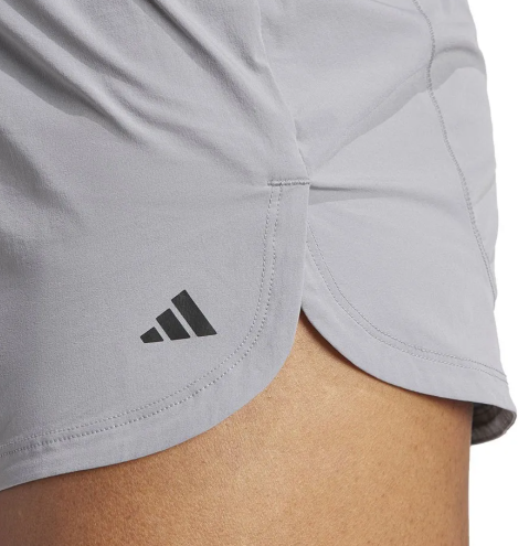 adidas Womens Pacer Lux Shorts - Grey