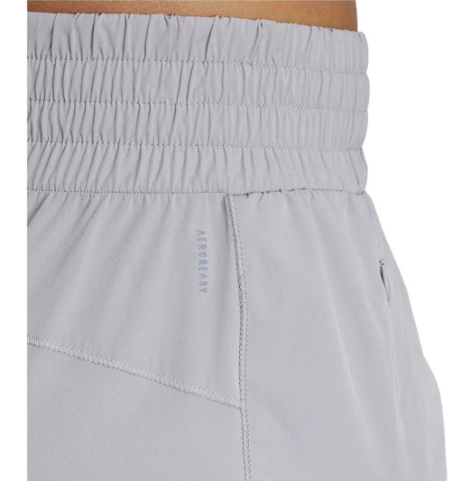 adidas Womens Pacer Lux Shorts - Grey