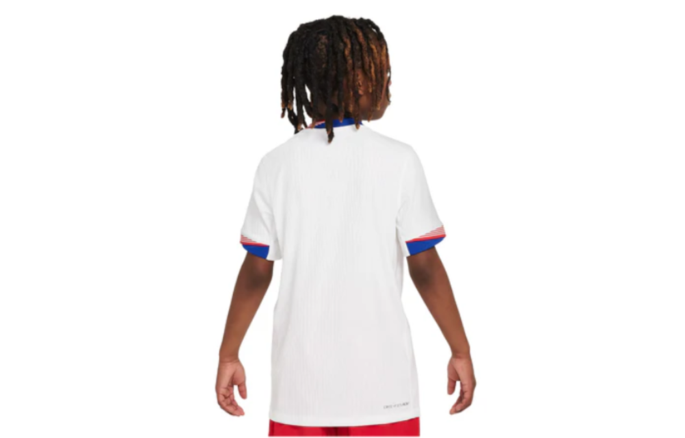 Nike USA United States USWNT Youth Copa America 2024 Authentic ADV Home Jersey -White/Obsidian