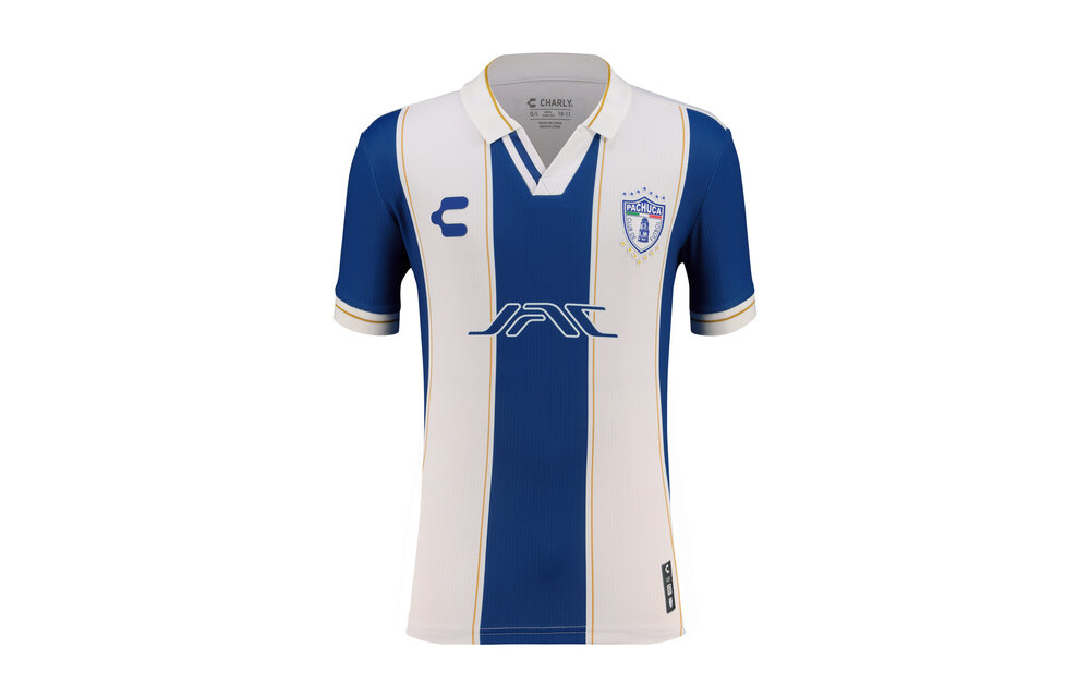 Charly Pachuca 2025 Club World Cup Limited Box Edition Jersey - White/Blue/Gold