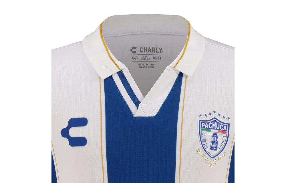 Charly Pachuca 2025 Club World Cup Limited Box Edition Jersey - White/Blue/Gold