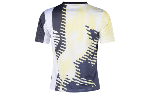 adidas Juventus 2024 - 25 Youth Prematch Training Jersey- Pure Sulfur/Black/Legend Ink