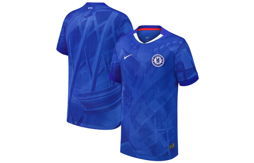 Nike Chelsea 2025 - 26 Youth Home Jersey - Rush Blue/White/Speed Red