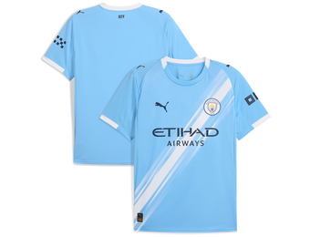 Puma Manchester City 2025 -26 Home Jersey - Light Blue/White