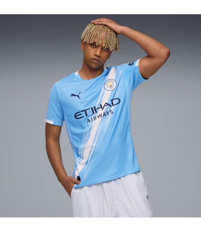 Puma Puma Manchester City 2025 -26 Home Jersey - Light Blue/White