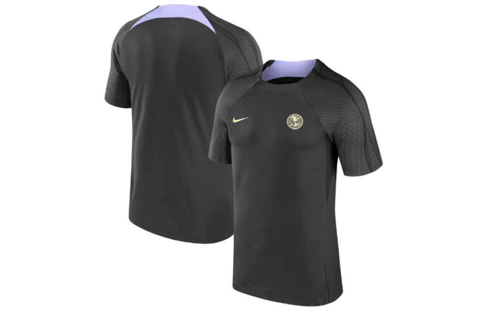 Nike Club America 2024 - 25 Strike Training Jersey - Black/Purple/Light Yellow