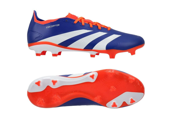 adidas Predator 24 Low League FG Advancement Pack -Lucid Blue/Solarow/Core Black/White/Solar Red