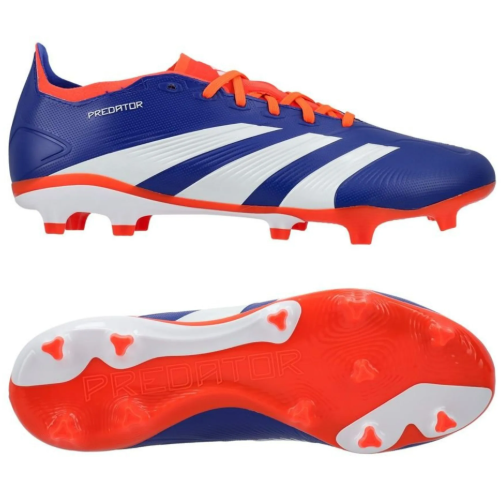 adidas Predator 24 Low League FG Advancement Pack -Lucid Blue/Solarow/Core Black/White/Solar Red