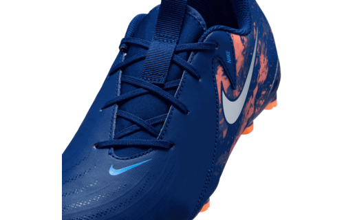 Nike Jr Phantom GX 2 Erling Haaland Academy FG / MG Cleats - Blue Void/Chrome