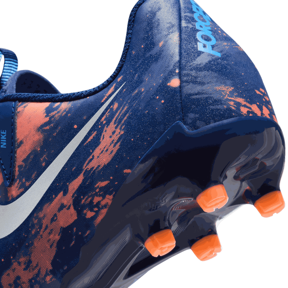 Nike Jr Phantom GX 2 Erling Haaland Academy FG / MG Cleats - Blue Void/Chrome