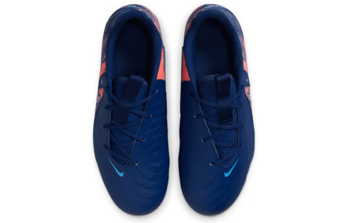 Nike Jr Phantom GX 2 Erling Haaland Academy FG / MG Cleats - Blue Void/Chrome