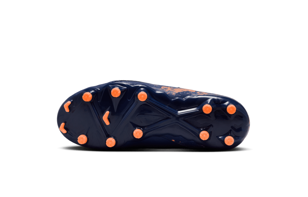 Nike Jr Phantom GX 2 Erling Haaland Academy FG / MG Cleats - Blue Void/Chrome