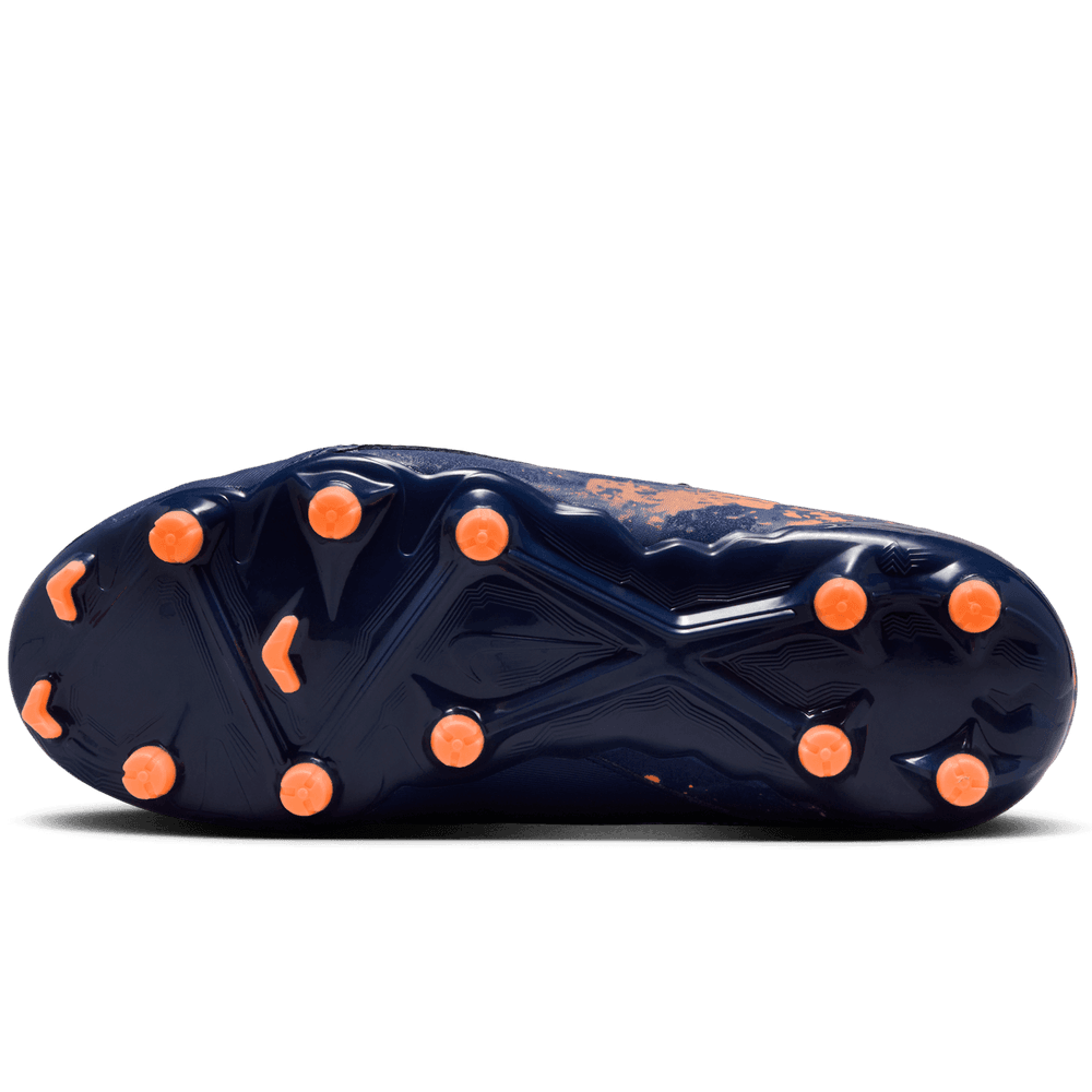 Nike Jr Phantom GX 2 Erling Haaland Academy FG / MG Cleats - Blue Void/Chrome