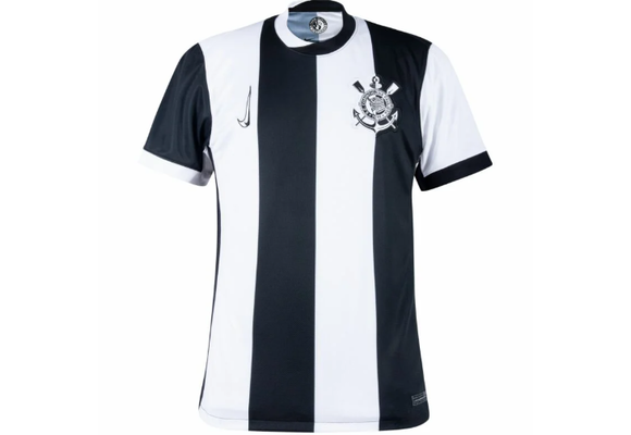 Nike Youth Corinthians 2024 -25 Youth Third Jersey - White/Black