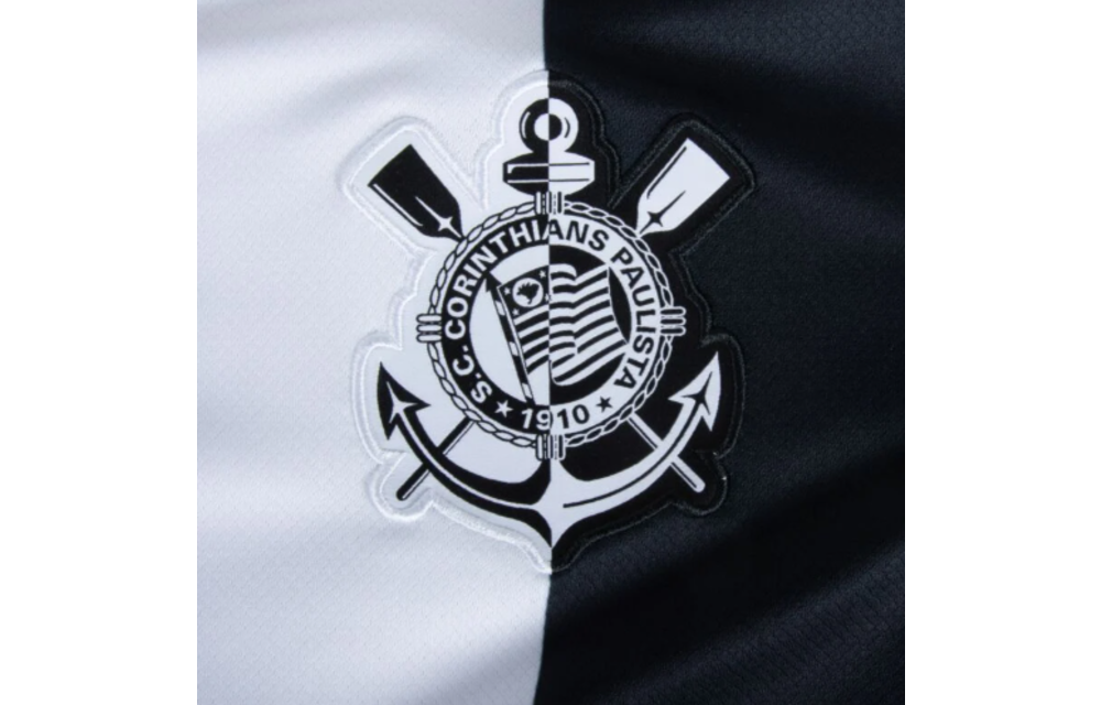 Nike Youth Corinthians 2024 -25 Youth Third Jersey - White/Black