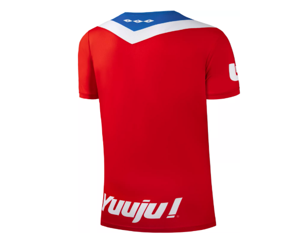 Umbro CD Olimpia 2024 - 25 Away Jersey - Red/Hyper Royal/White