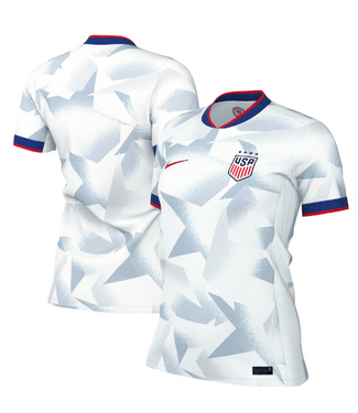 Nike Nike USA United States 2025 Womens (4 Stars) Home Jersey - White/Rush Blue/Challenge Red
