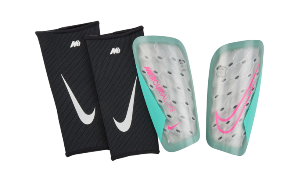 Nike Mercurial Lite 2025 Shin Guards - Ocean Cube/Aurora Green/Pink Blast