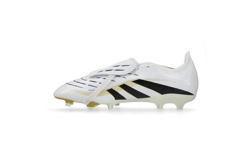 adidas Predator 25 League Fold Over Tongue FG RTG Pack -Cloud White/Core Black/Gold Metallic