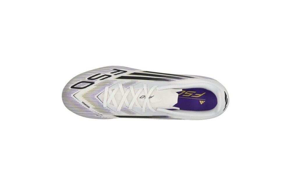 adidas F50 League FG / MG RTG Pack- Cloud White/Core Black/Gold Metallic