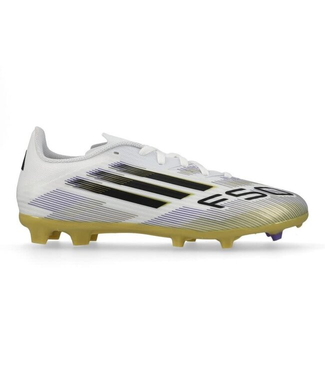 adidas adidas Jr F50 League FG / MG RTG Pack- Cloud White/Core Black/Gold Metallic
