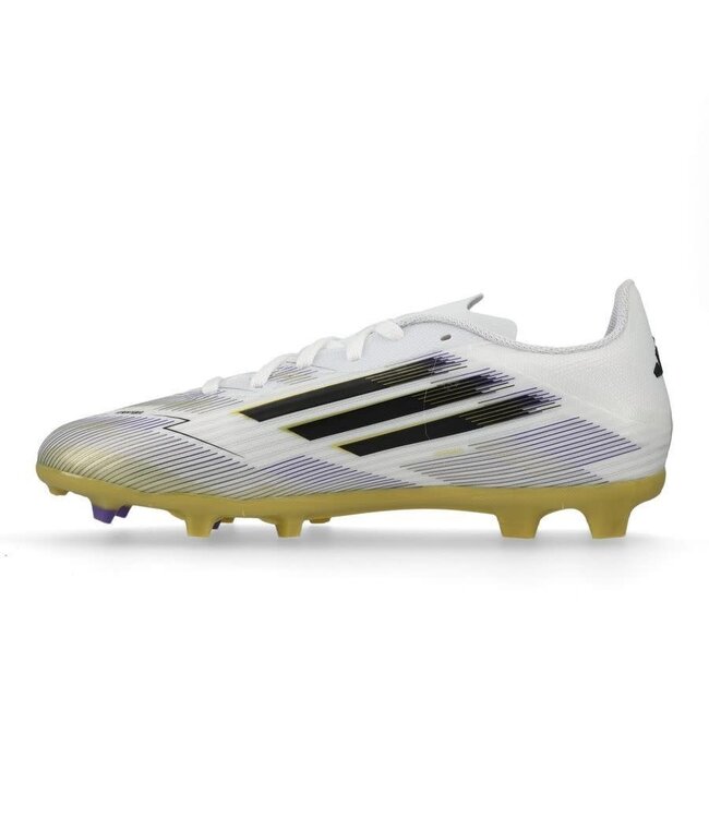 adidas adidas Jr F50 League FG / MG RTG Pack- Cloud White/Core Black/Gold Metallic