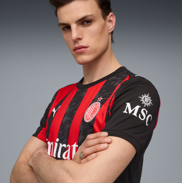 Puma AC Milan 2025 - 26 Home Jersey - Red/Black