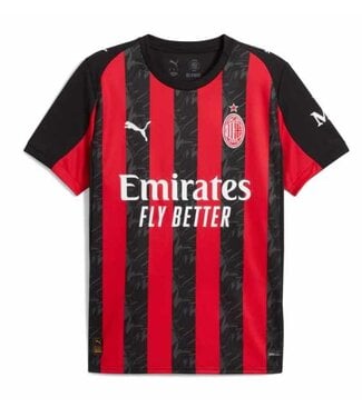 Puma Puma AC Milan 2025 - 26 Youth Home Jersey - Red/Black