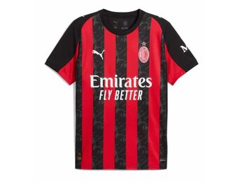 Puma AC Milan 2025 - 26 Youth Home Jersey - Red/Black