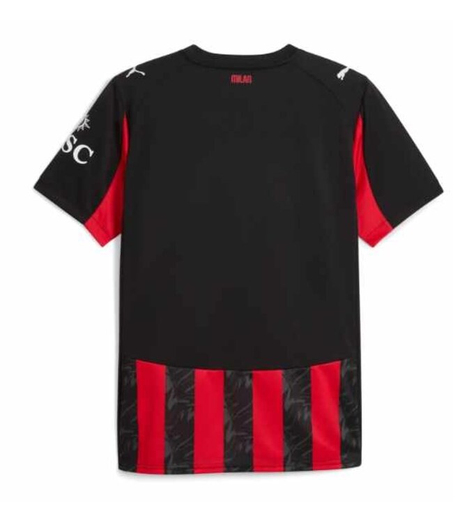 Puma Puma AC Milan 2025 - 26 Youth Home Jersey - Red/Black